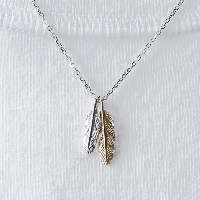 N.FEATHER NECKLACE | GARDEL