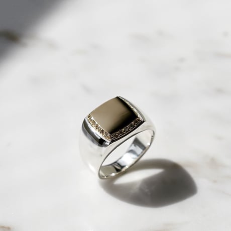 ROI RING(SV x K18x diamond)