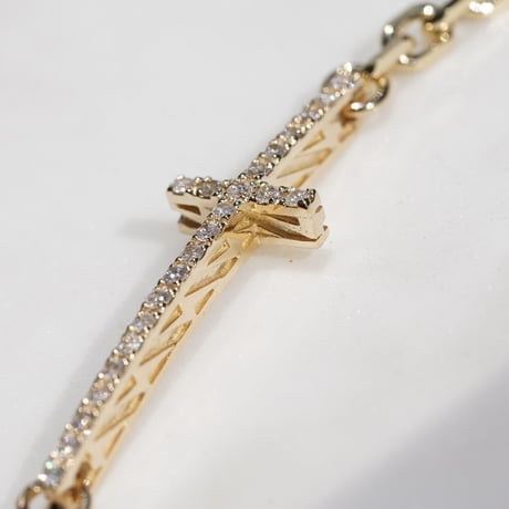M.C BRACELET(K18YG DIAMOND)