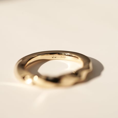 STREAM RING(k18YG)