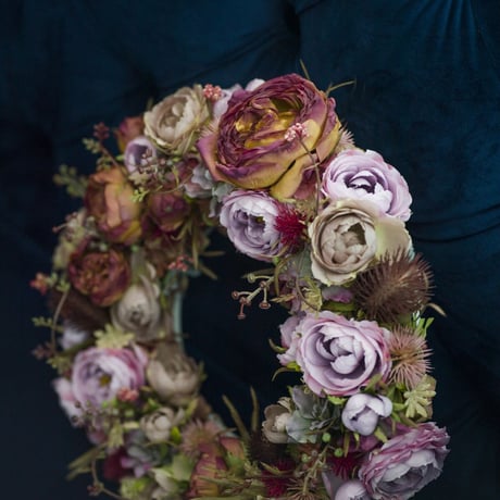 OLD ROSE WREATH (30cm)