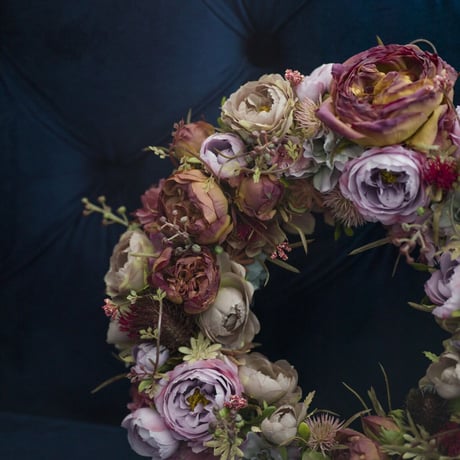 OLD ROSE WREATH (30cm)