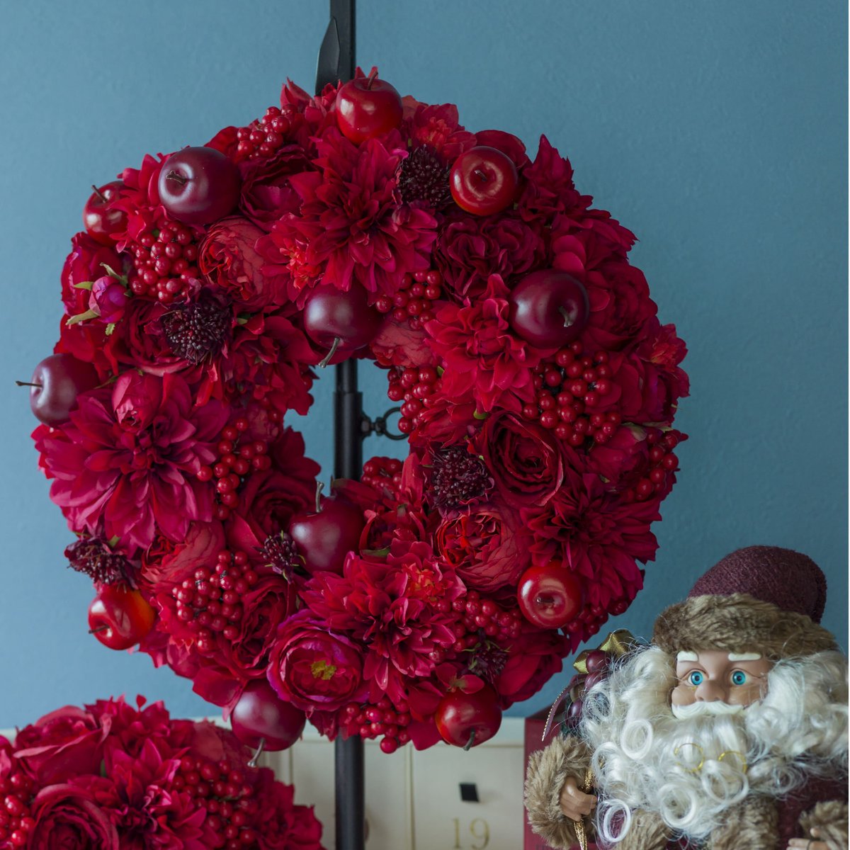 りこ。さま】* vintage mini ornament ❀ 丸い 赤い実 りこ。さま