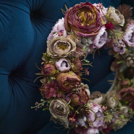 OLD ROSE WREATH (30cm)