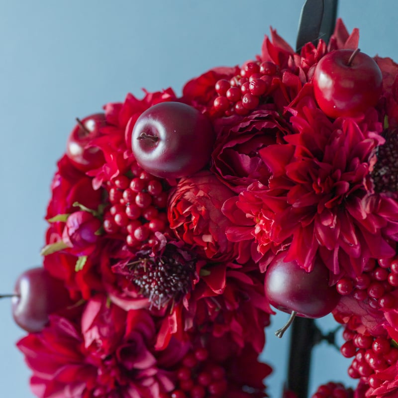 ご確認用　ローズレース　クリスマス向け真っ赤　黒　お洒落な花柄 ご確認用 ローズレース クリスマス向け真っ赤 黒 お洒落な花柄