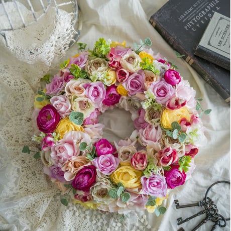 CATEGORY Flower Wreath (フラワーリース) | 【公式】Michika CATEGORY Flower Wreath (フラワーリース) | 【公式】Michika