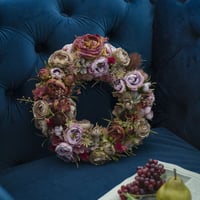 OLD ROSE WREATH (30cm)