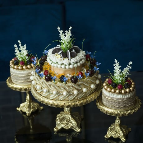 CHRISTMAS FLOWER CAKE SET