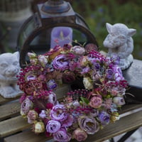 ホワイトフラワーリース(35cm) | 【公式】Michika Flower Design W