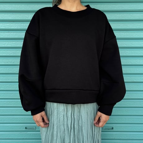 【Back Velour Sweat】