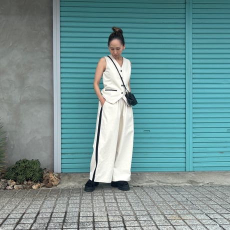 【Canvas / Wide Pants】