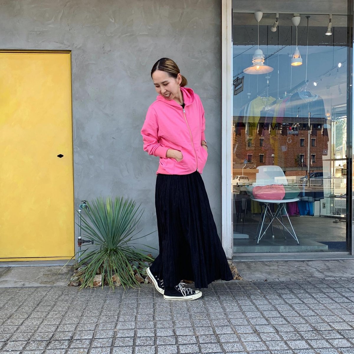 ベイクド・クリンクル・スカート】※black 95cm 1点のみ | RIVER MAIL