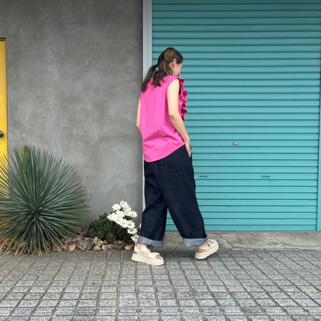 【DENIM/Pull on Pants】