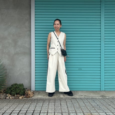 【Canvas / Wide Pants】