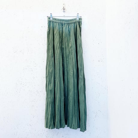 【Baked Crinkle Skirt】