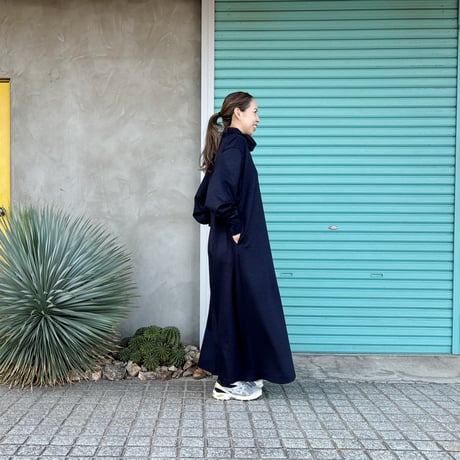 【残り1点】Wool High Neck O.P