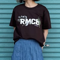 【Hand-Painted Floral  /  T-shirt】  Lサイズ