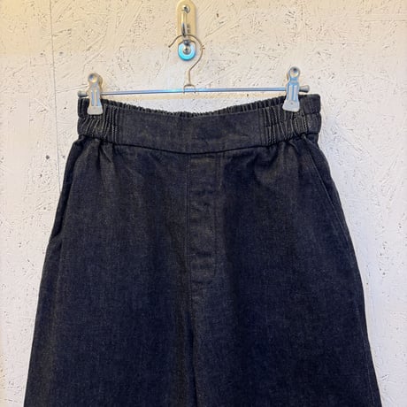 【Soft Denim /Wide Pants】
