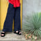 【Baked Crinkle Denim Pants】