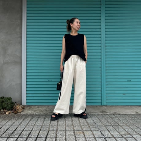 【Canvas / Wide Pants】