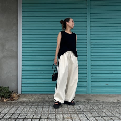 【Canvas / Wide Pants】