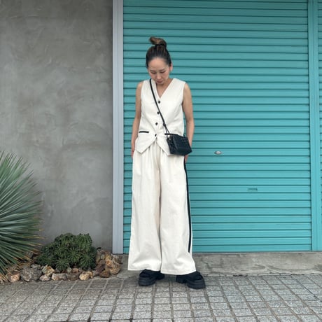 【Canvas / Wide Pants】