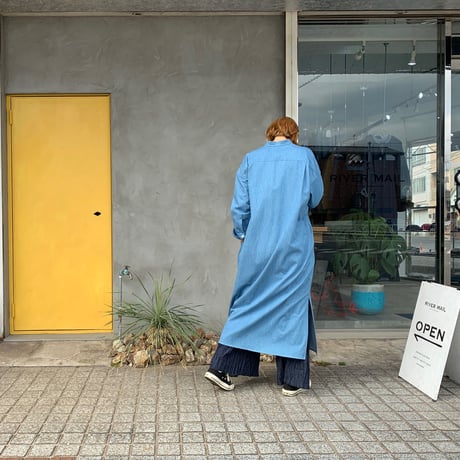【Baked Crinkle Denim Pants】 股下57cm総丈88cm