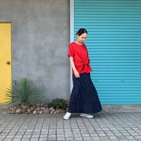 【各色残り１点】Front Ribbon T-shirt