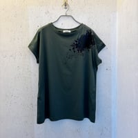 【Flower / Dolman Sleeve T-shirt】※１点のみ