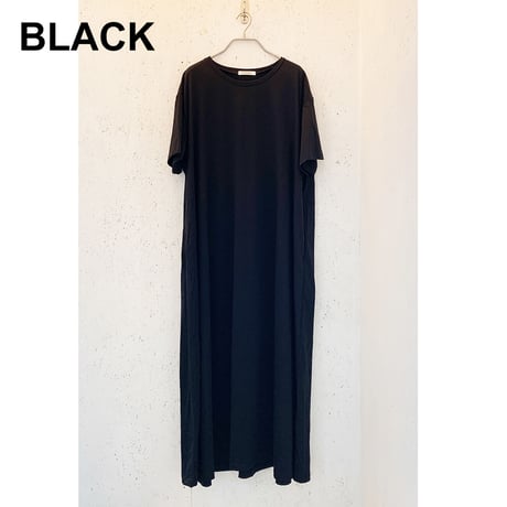 【各色残り１点 】T-shirt Flare One-Piece