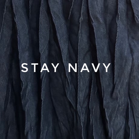 【Baked Crinkle Denim Pants 02】  StayNavy,StayBlack