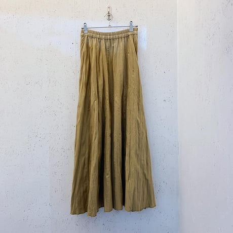 【Baked Crinkle Skirt】