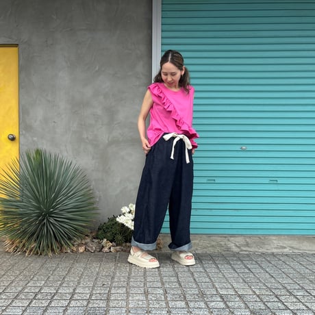 【DENIM/Pull on Pants】