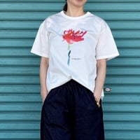 【Hand-Painted Floral  /  T-shirt】