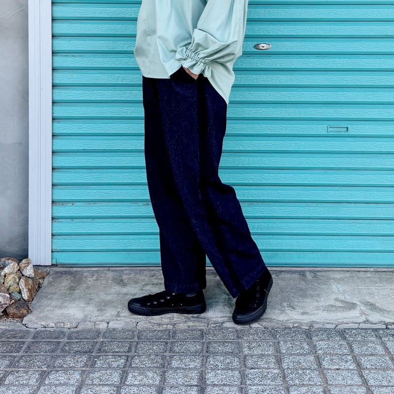 Mページです MidiUmi コットンリネンワイドイージーパンツ （その他パンツ