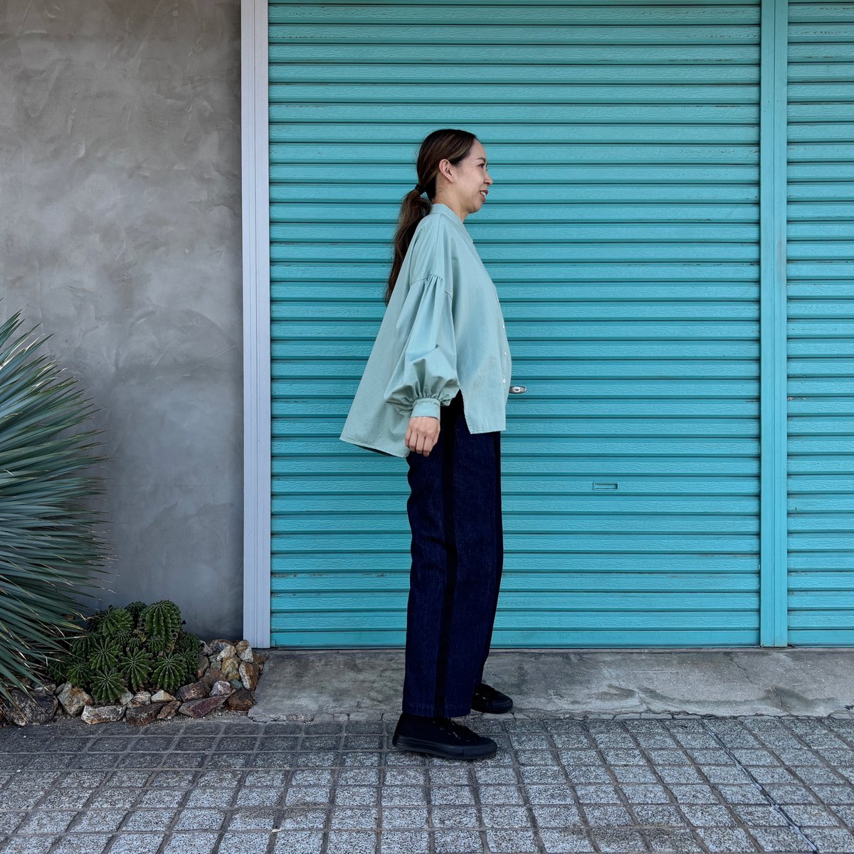 Balloon Gather Sleeve/Blouse】 | RIVER MAIL STORE