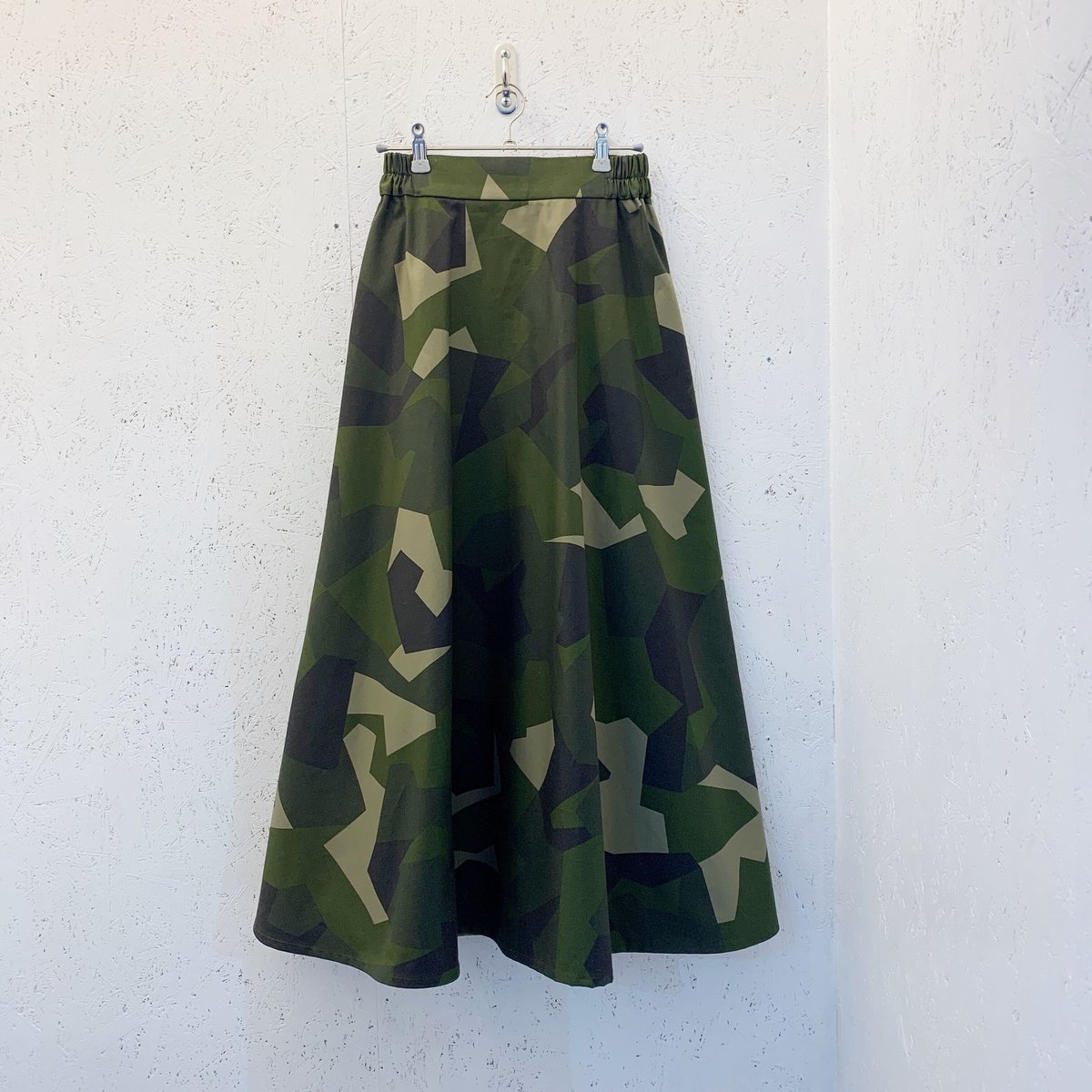 Sweden Camouflage/Flare Skirt】 | RIVER MAIL STORE