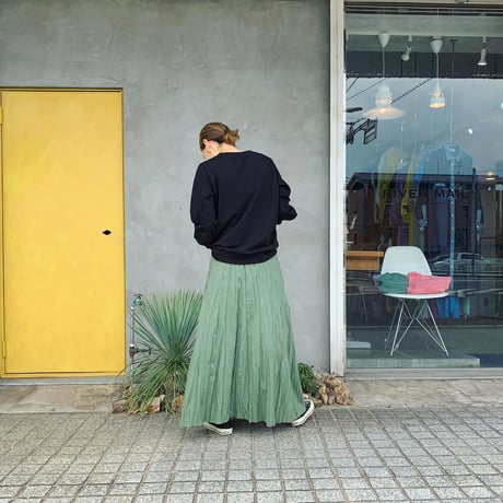 【Baked Crinkle Skirt】