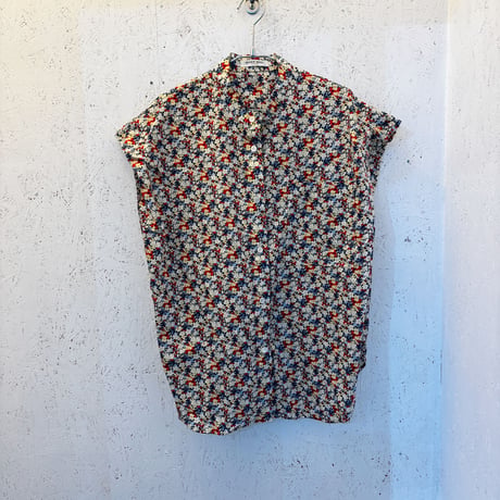 【Liberty Print / French Sleeve Blouse】