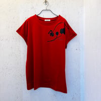 【Flower / Dolman Sleeve T-shirt】※１点のみ