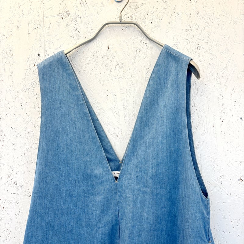 Salopette Skirt】 Bio&Bleach | RIVER MAIL STORE Salopette Skirt】 Bio&Bleach | RIVER MAIL STORE