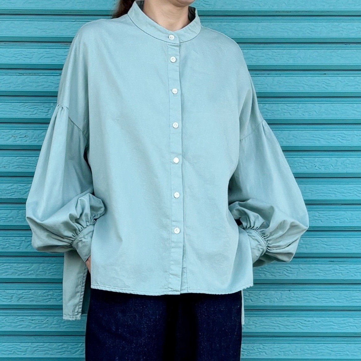 Balloon Gather Sleeve/Blouse】 | RIVER MAIL STORE