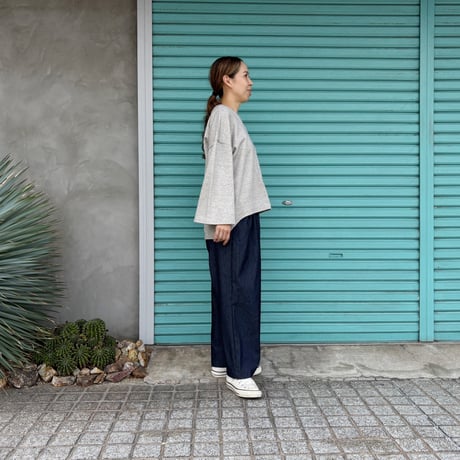 【Supima Cotton Volume Sleeve Top】