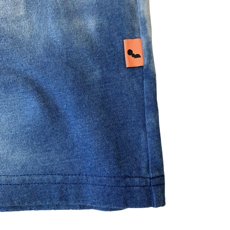 Unisex indigo 20/1 single jersey（インディゴ天竺）