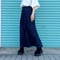 【Baked Crinkle Denim Skirt】 総丈80cm