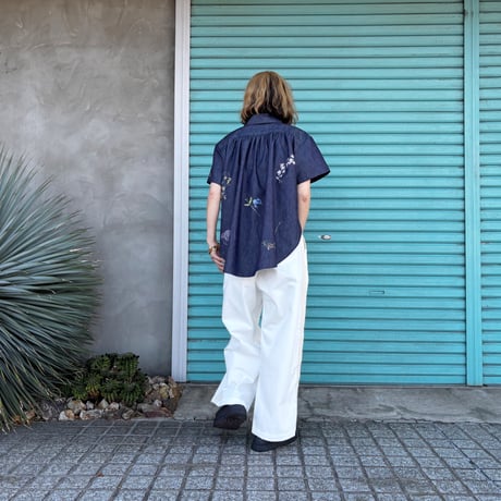 【Botanical Garden Denim / Shirt】