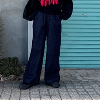 【Soft Denim /Wide Pants】