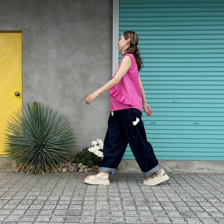 【DENIM/Pull on Pants】