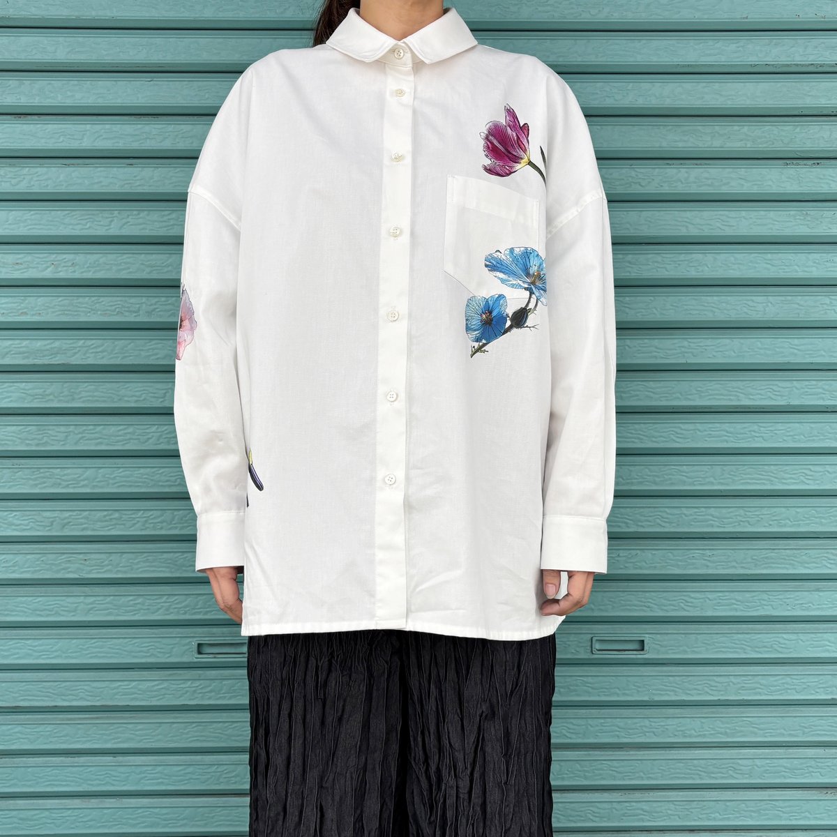 Flower Print / Shirts】 | RIVER MAIL STORE