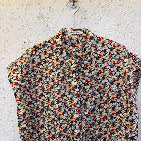 【Liberty Print / French Sleeve Blouse】